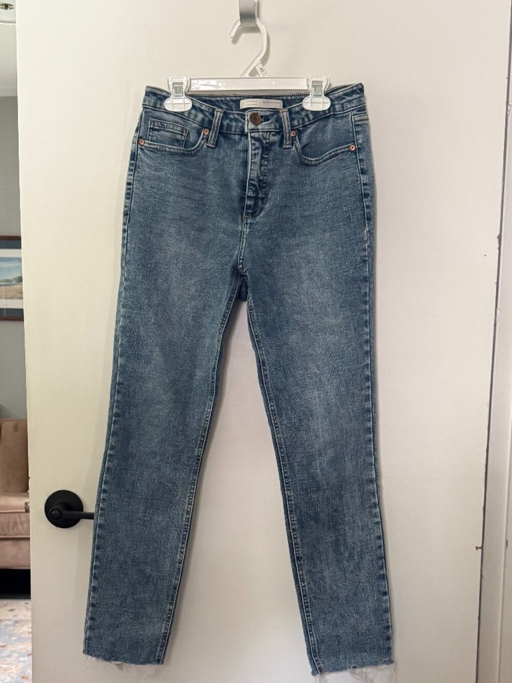 LC Lauren Conrad High Rise Skinny Ankle Jeans Size 6